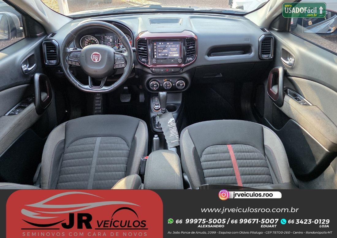 Fiat Toro Freedom 2.0 4x4 Turbo Automático Diesel 2021/2021 — foto 10 de 15