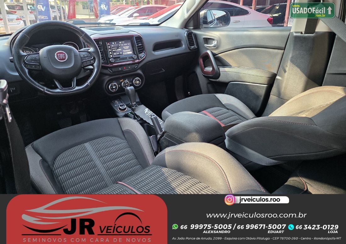 Fiat Toro Freedom 2.0 4x4 Turbo Automático Diesel 2021/2021 — foto 9 de 15