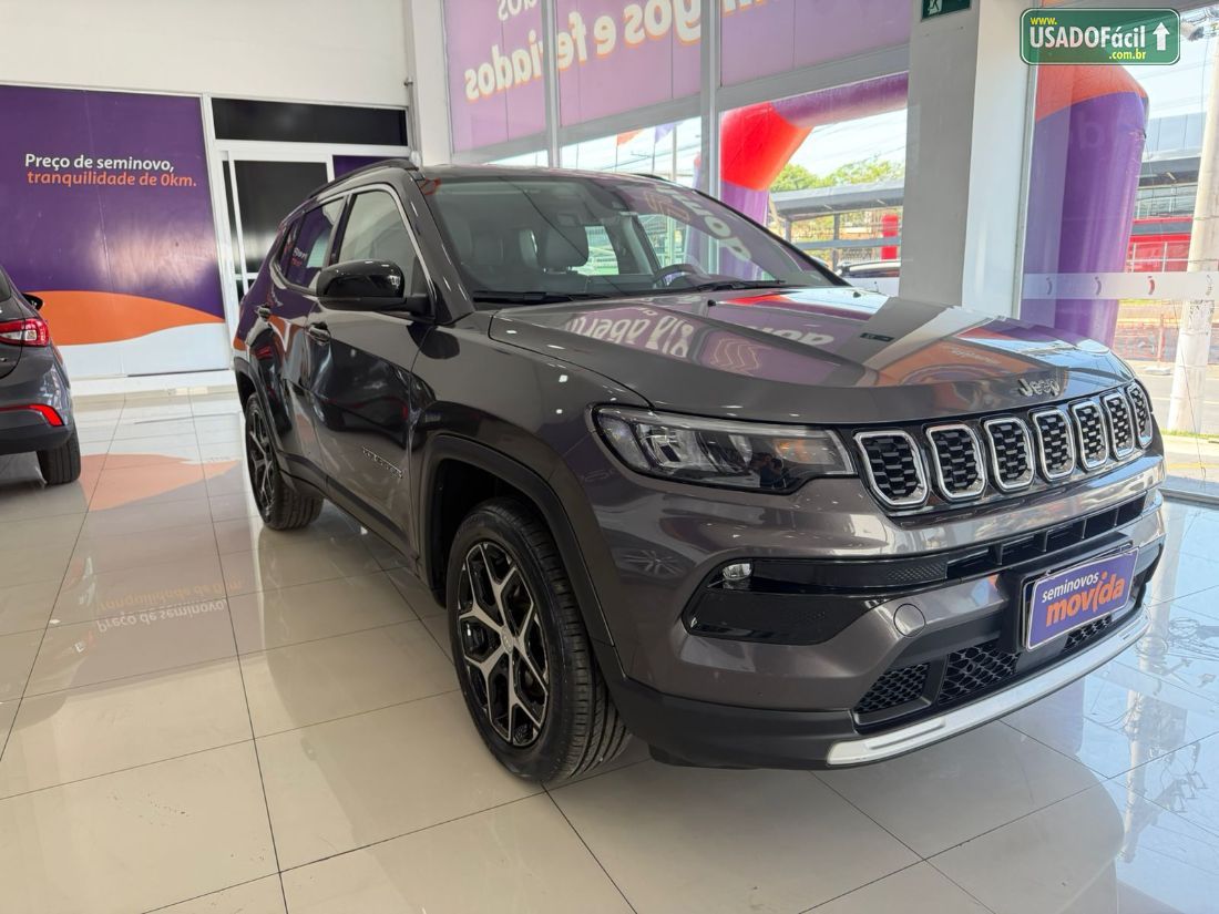 Jeep Compass Longitude T270 1.3 Turbo 4x2 Automático Flex 2025/2025 — foto 3 de 10