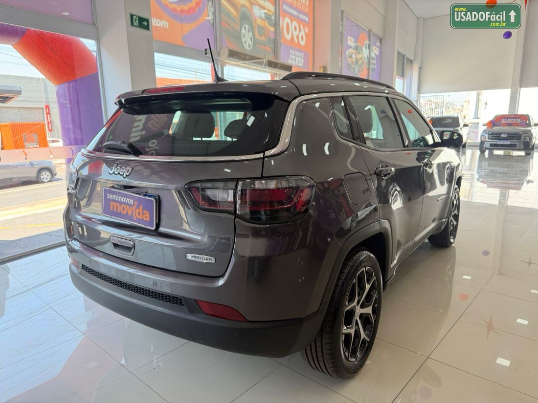 Jeep Compass Longitude T270 1.3 Turbo 4x2 Automático Flex 2025/2025 — foto 4 de 10