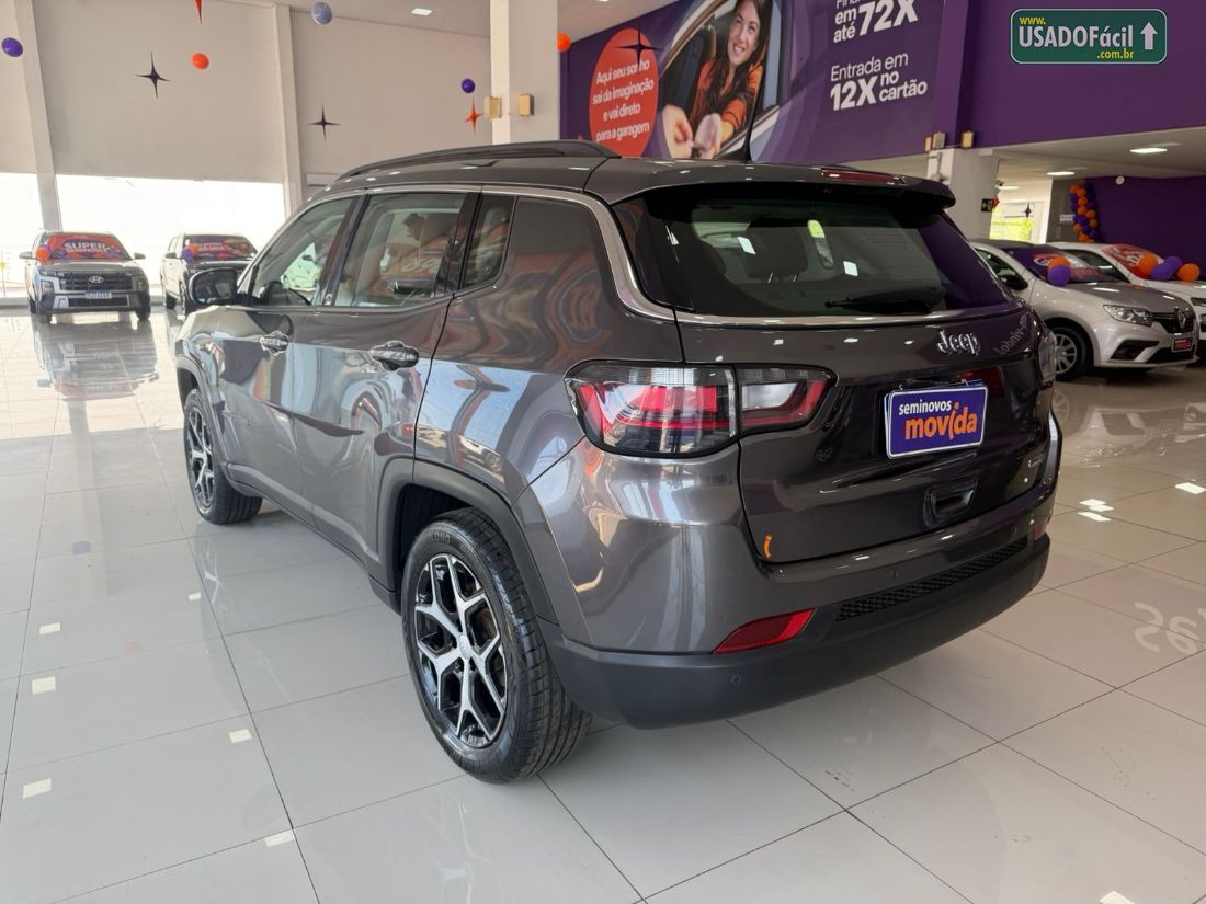 Jeep Compass Longitude T270 1.3 Turbo 4x2 Automático Flex 2025/2025 — foto 6 de 10
