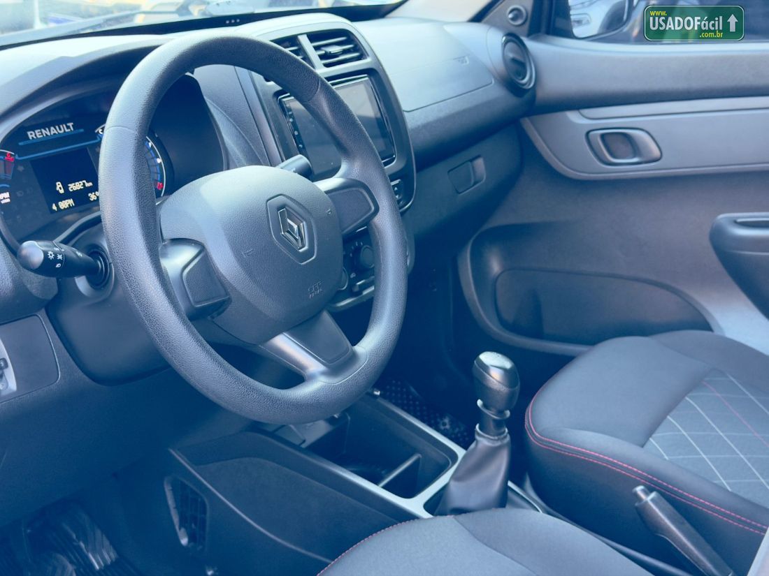 Renault Kwid Zen 1.0 Mecânico Flex 2024/2025 — foto 9 de 10