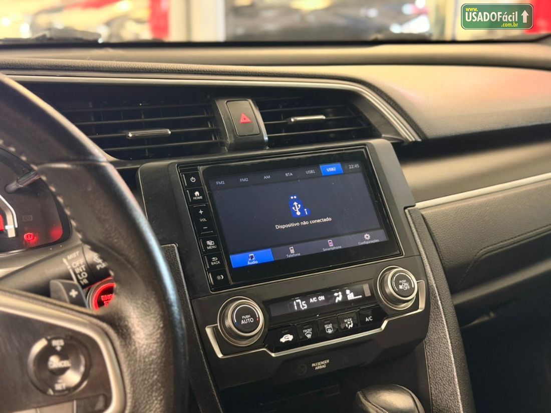 Honda Civic Sedan EX 2.0 Automático Flex 2021/2021 — foto 7 de 16