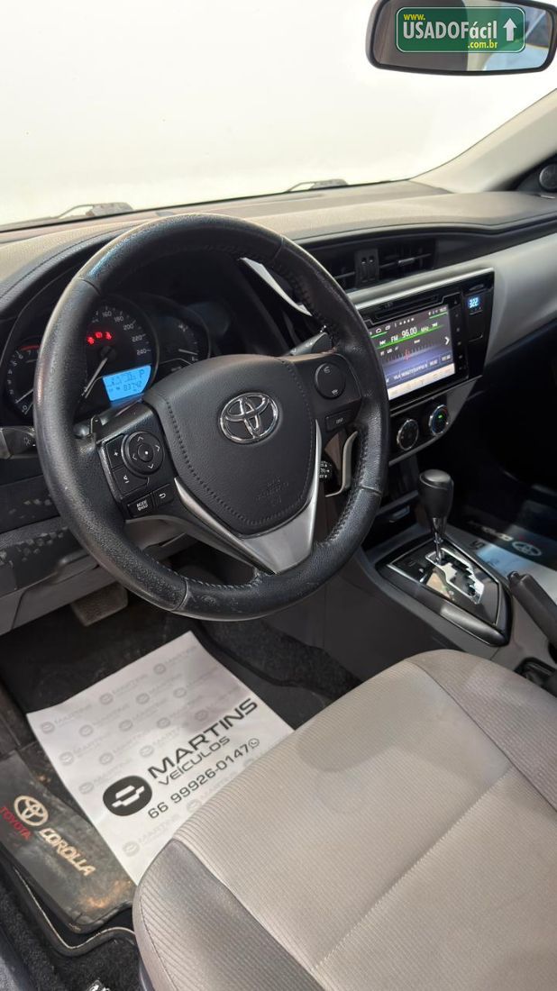 Toyota Corolla GLi Upper 1.8 Automático Flex 2018/2019 — foto 9 de 10