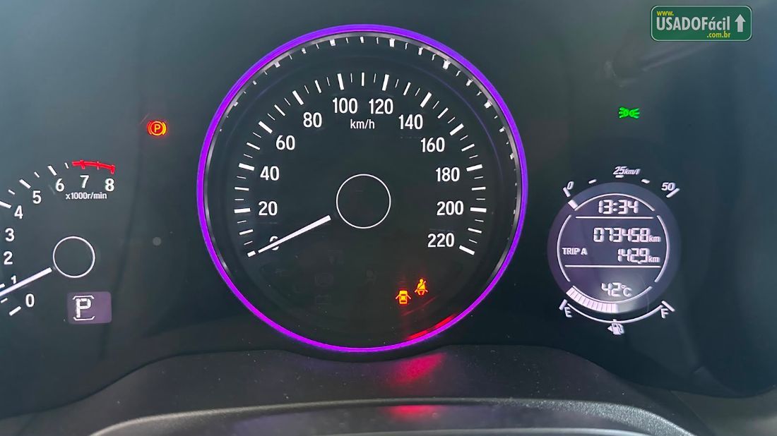 Honda HRV EX 1.8 Automático Flex 2021/2021 — foto 7 de 16