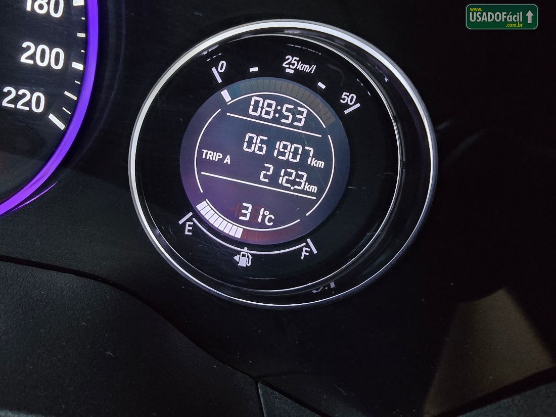Honda HRV EXL 1.8 Automático Flex 2020/2020 — foto 8 de 10