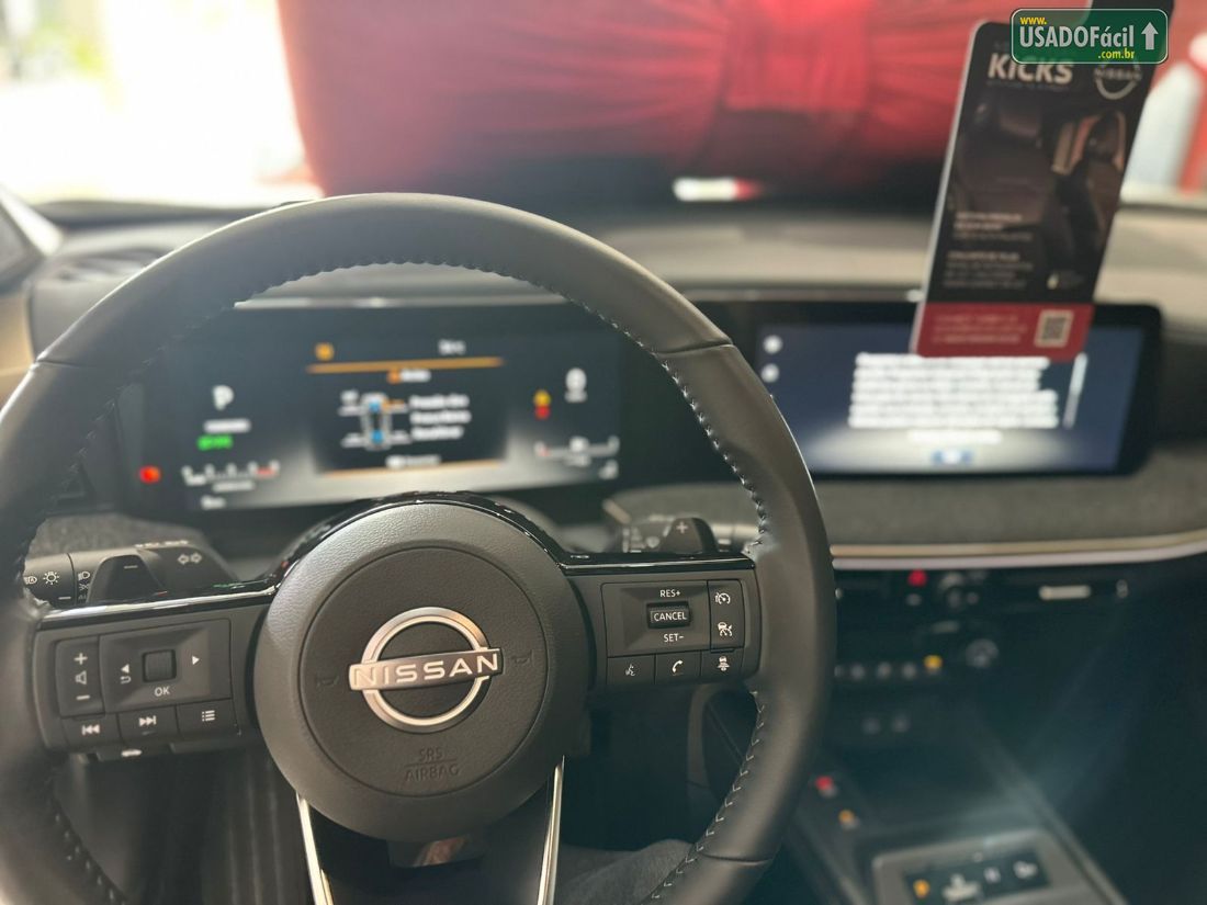 Nissan Kicks Exclusive 1.0 Turbo Automático Flex 2025/2026 — foto 8 de 9