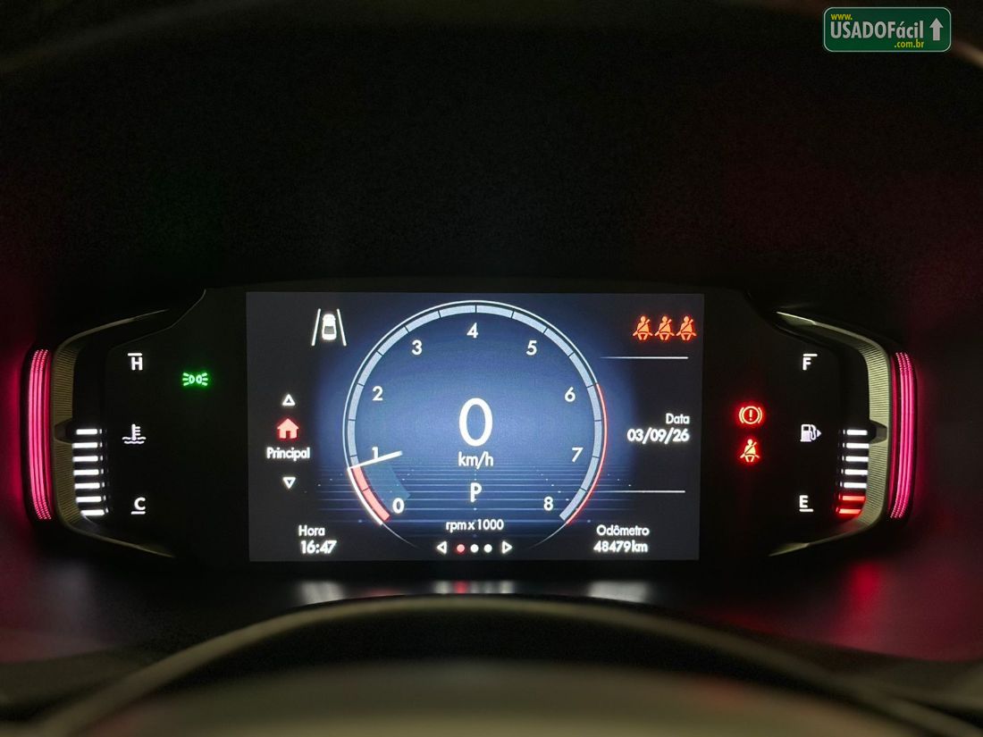 Fiat Toro Volcano 1.3 T270 4x2 Automático Flex 2023/2024 — foto 12 de 13