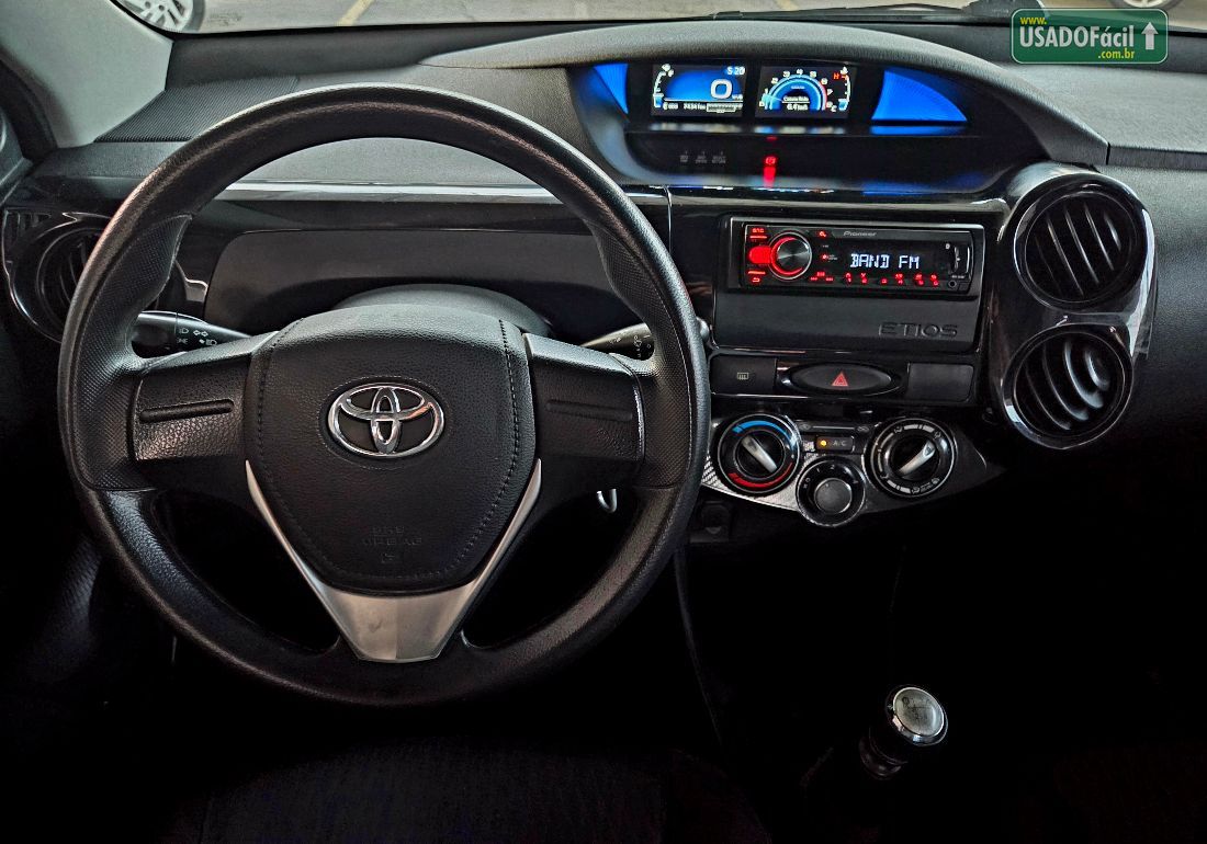 TOYOTA ETIOS HATCH X 1.3 MECÂNICO FLEX 2017/2018 — foto 11 de 14