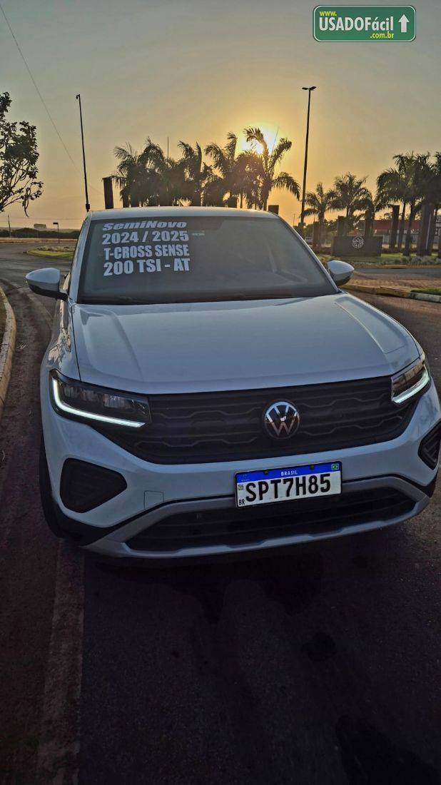 Volkswagen T-Cross Sense 200 TSI 1.0 Automático Flex 2024/2025 — foto 3 de 13