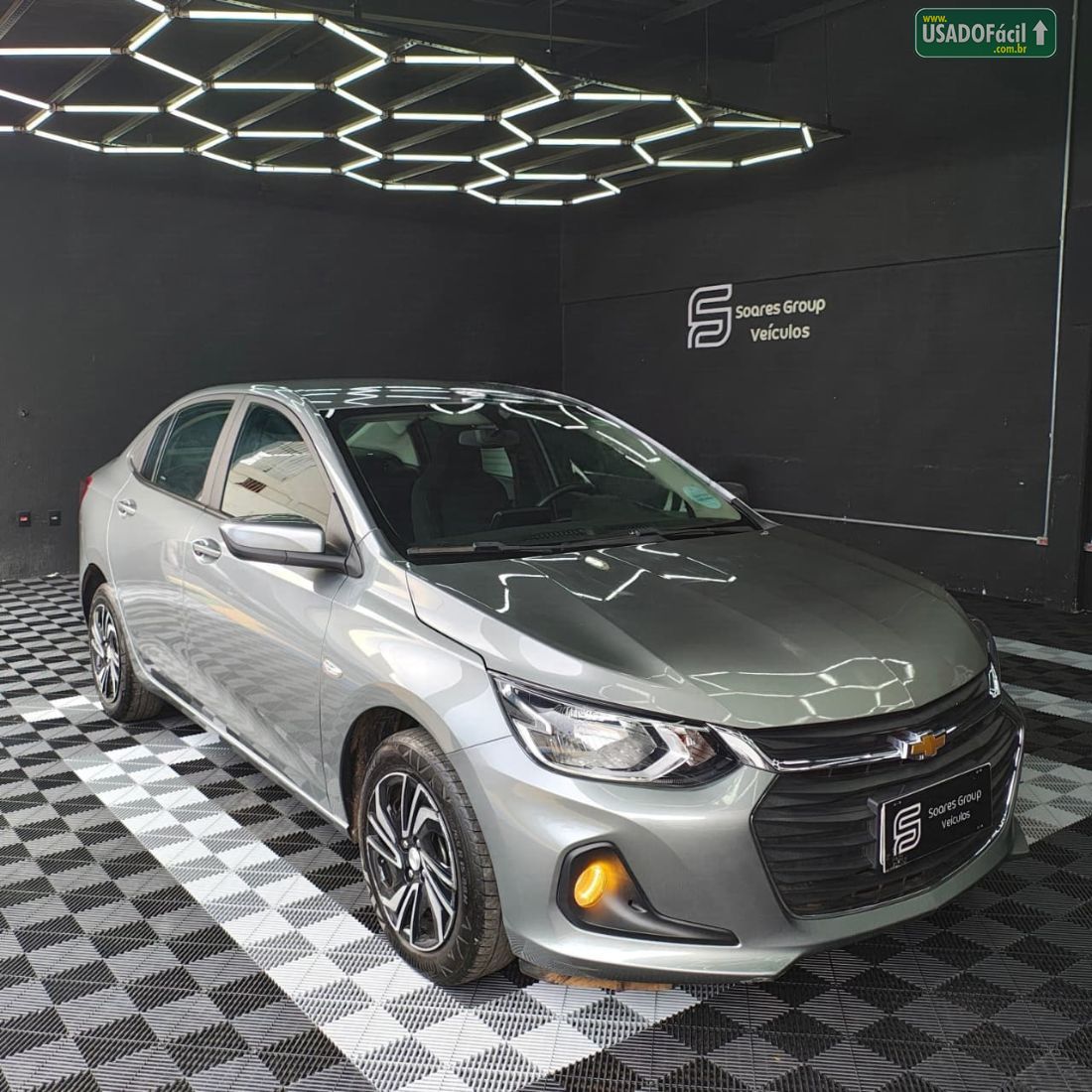 CHEVROLET/GM Onix Sedan Plus LT 1.0 Mecânico Flex 2024/2025 — foto 3 de 13