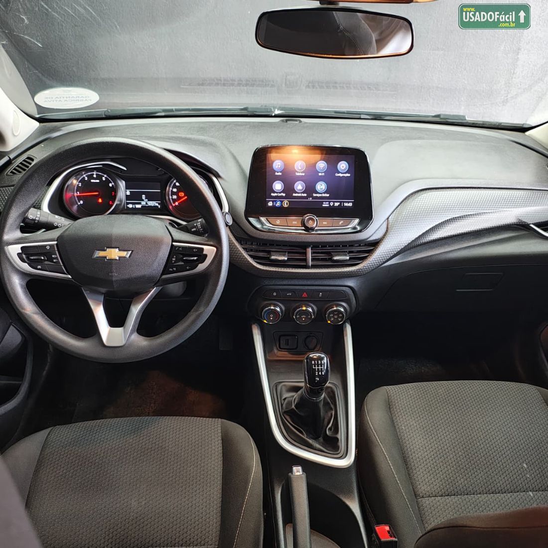 CHEVROLET/GM Onix Sedan Plus LT 1.0 Mecânico Flex 2024/2025 — foto 8 de 13