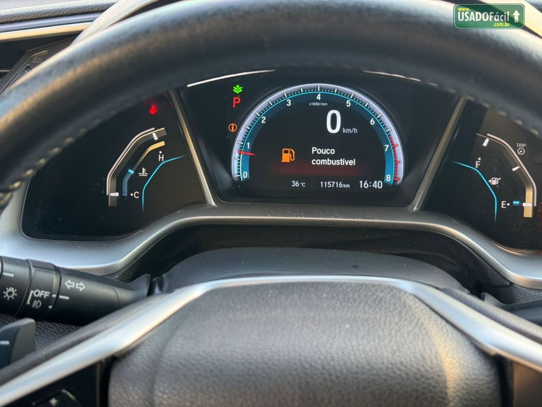 Honda Civic Sedan EXL 2.0 Automático Flex 2016/2017 — foto 15 de 15