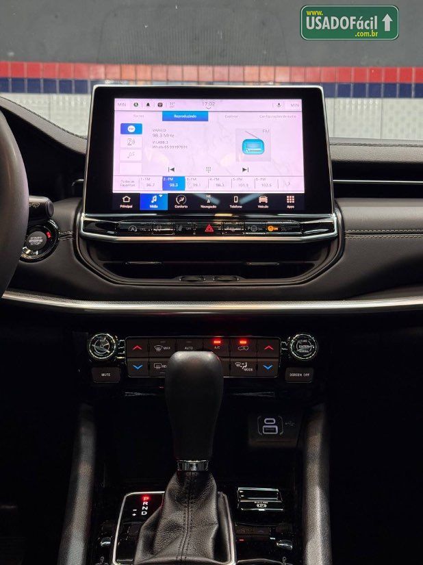 Jeep Compass S T270 1.3 Turbo 4x2 Automático Flex 2025/2025 — foto 11 de 17