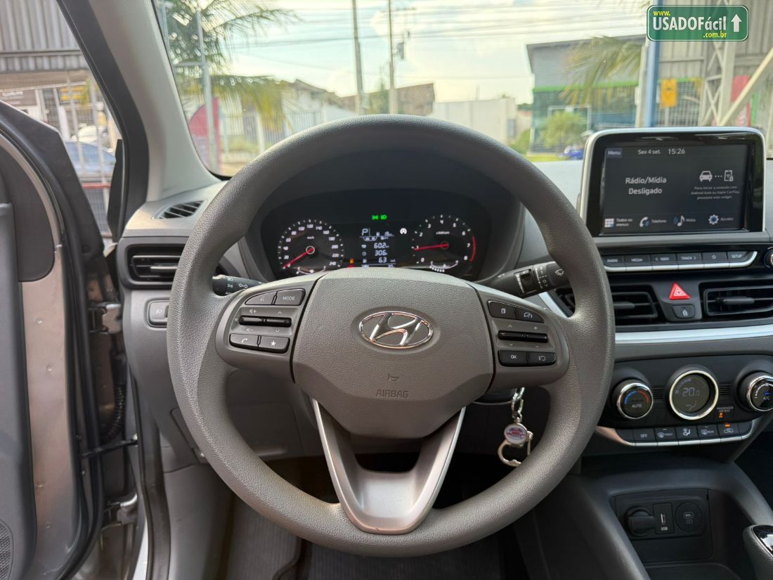 Hyundai HB20S Sedan Comfort Plus 1.0 Turbo Automático Flex 2025/2025 — foto 13 de 27