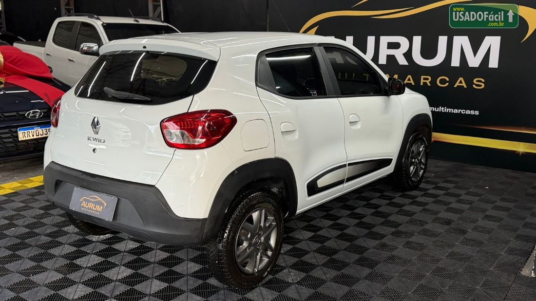 Renault Kwid Intense 1.0 Mecânico Flex 2020/2021 — foto 4 de 8