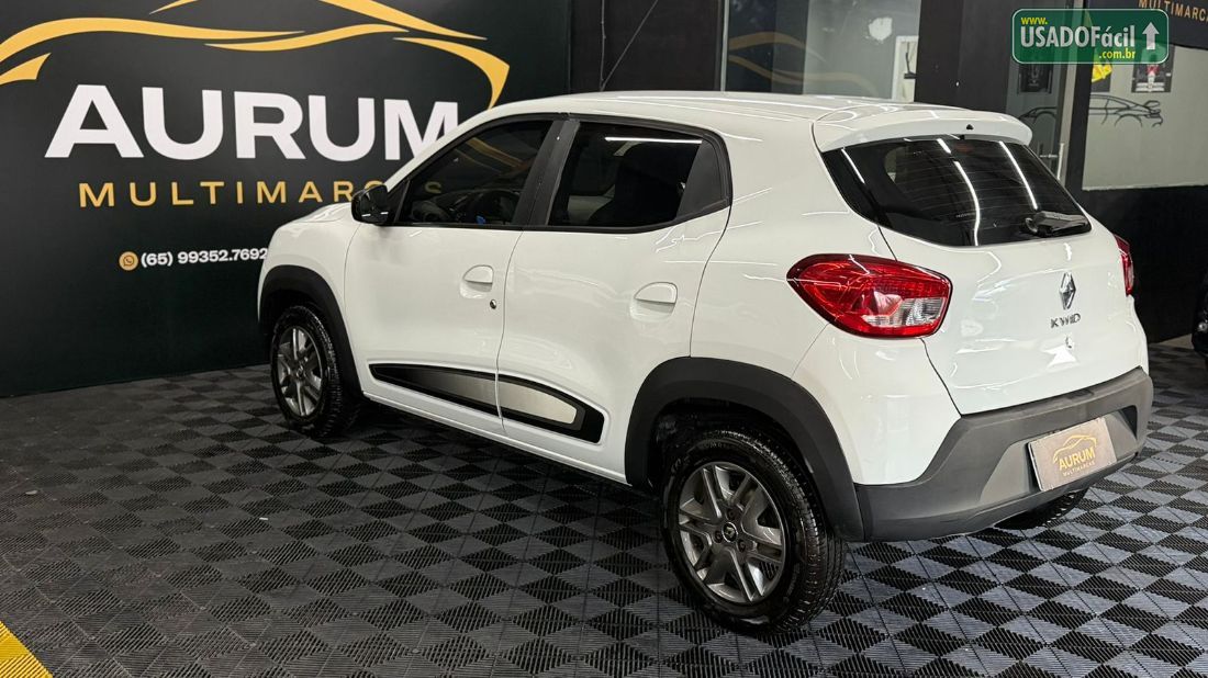 Renault Kwid Intense 1.0 Mecânico Flex 2020/2021 — foto 6 de 8