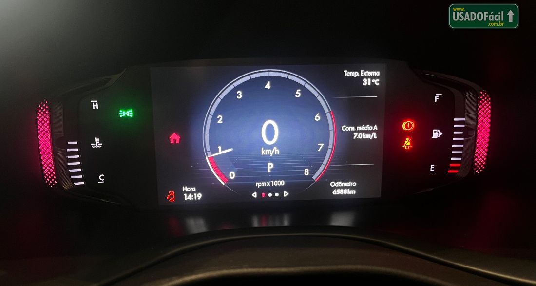 Fiat Toro Volcano 1.3 T270 4x2 Automático Flex 2025/2025 — foto 11 de 14