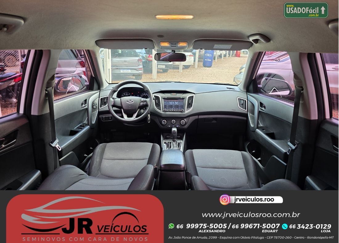 Hyundai Creta Attitude 1.6 Automático Flex 2018/2019 — foto 10 de 15