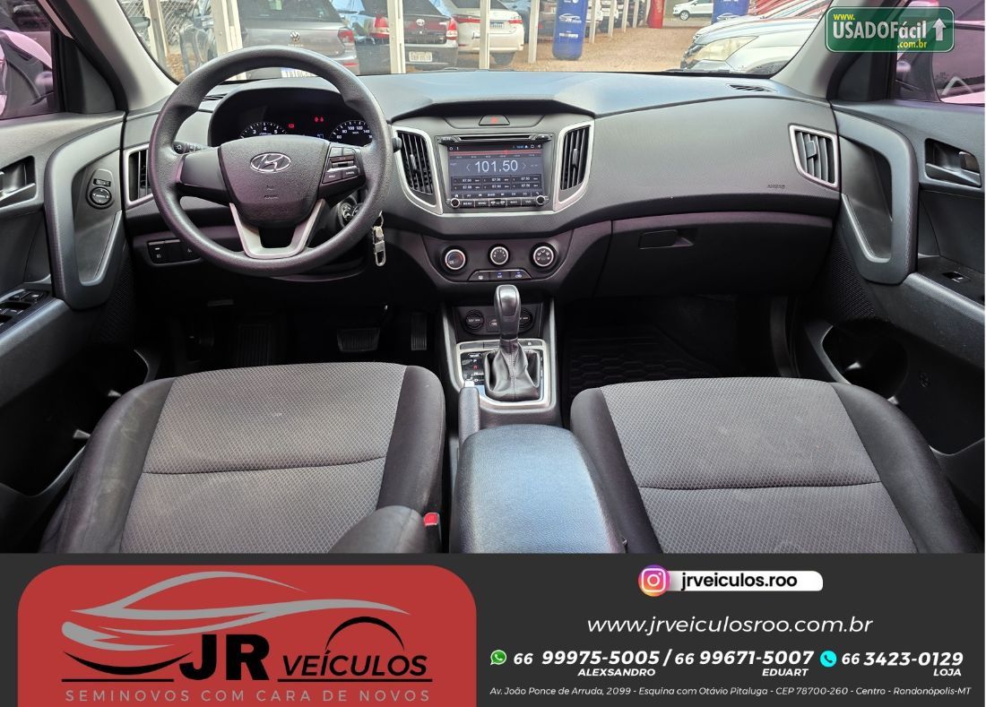 Hyundai Creta Attitude 1.6 Automático Flex 2018/2019 — foto 11 de 15