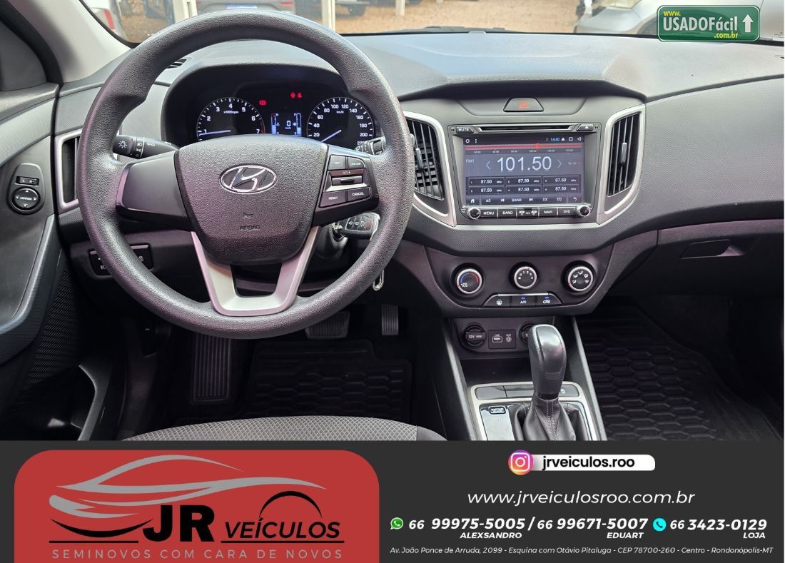 Hyundai Creta Attitude 1.6 Automático Flex 2018/2019 — foto 12 de 15