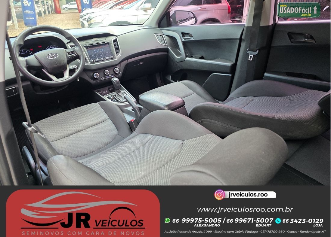 Hyundai Creta Attitude 1.6 Automático Flex 2018/2019 — foto 9 de 15