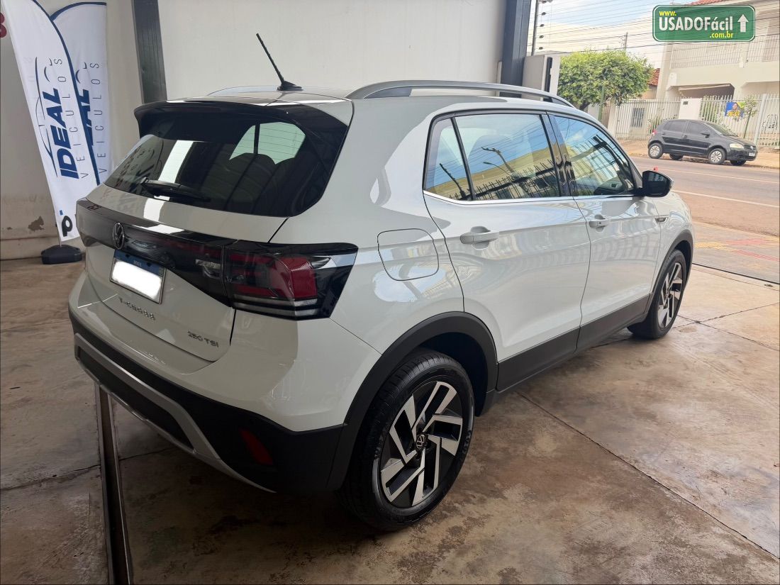 Volkswagen T-Cross Highline 250 TSI 1.4 Automático Flex 2024/2025 — foto 2 de 9
