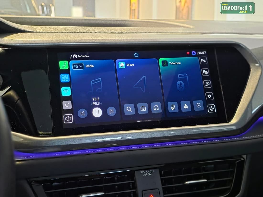 Volkswagen Taos Highline 250 TSI 1.4 Automático Flex 2025/2025 — foto 14 de 17