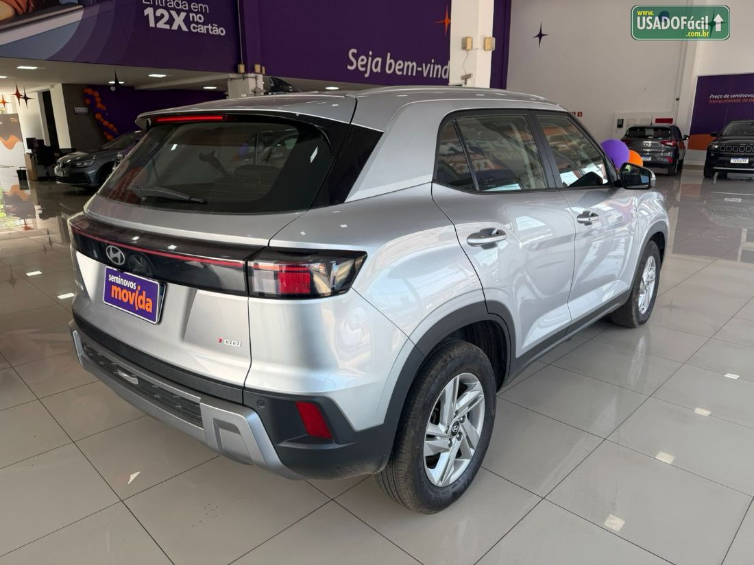 Hyundai Creta Comfort 1.0 Turbo Automático Flex 2024/2025 — foto 6 de 9