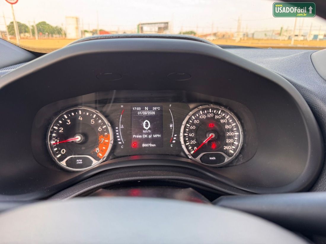 Jeep Renegade 1.8 4x2 Automático Flex 2020/2020 — foto 10 de 10