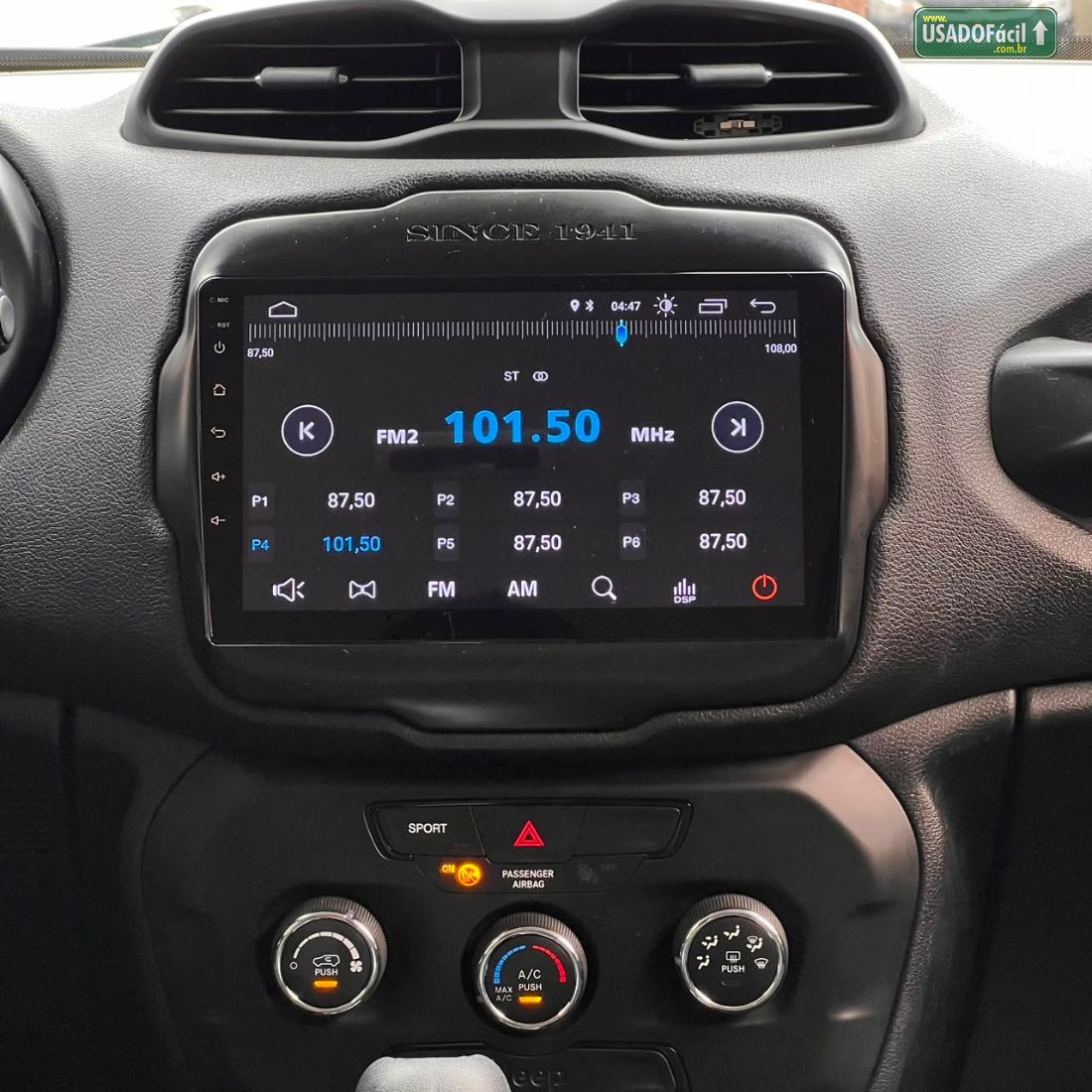 Jeep Renegade 1.8 4x2 Automático Flex 2021/2021 — foto 9 de 15