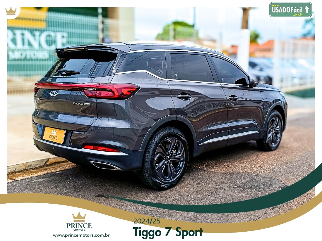 CAOA CHERY Tiggo 7 Sport 1.5 Turbo 16V Automático Flex 2024/2025 — foto 2 de 16