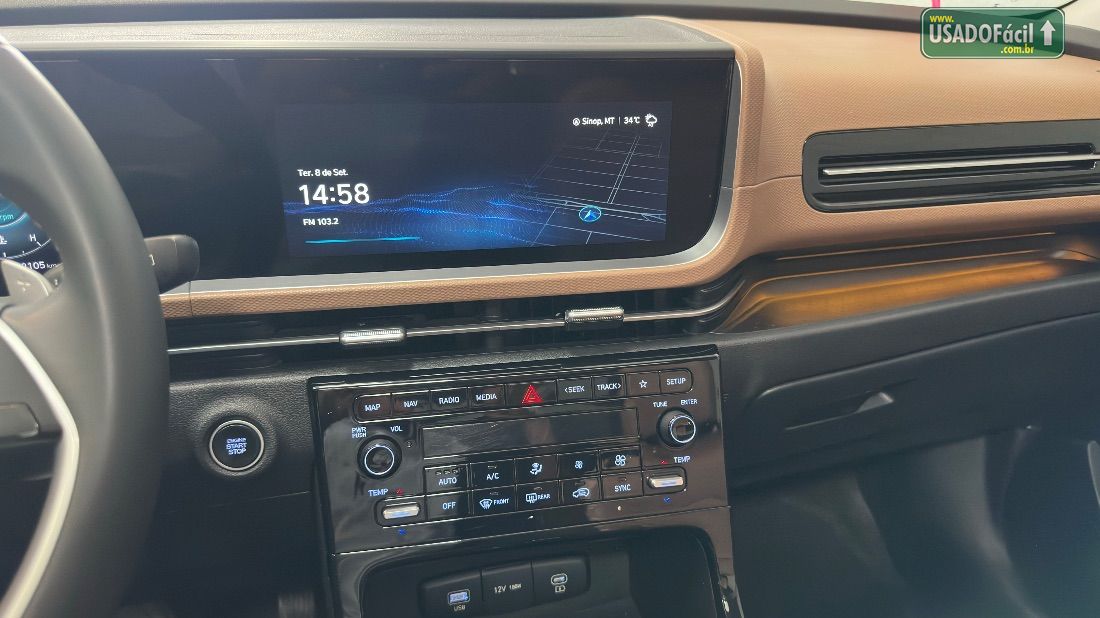 Hyundai Creta Platinum 1.0 Turbo Automático Flex 2025/2026 — foto 9 de 11
