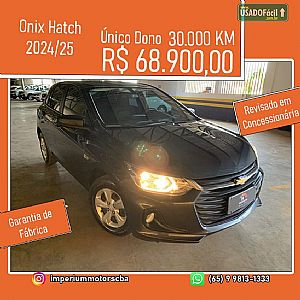 CHEVROLET/GM Onix Hatch 1.0 Mecânico Flex