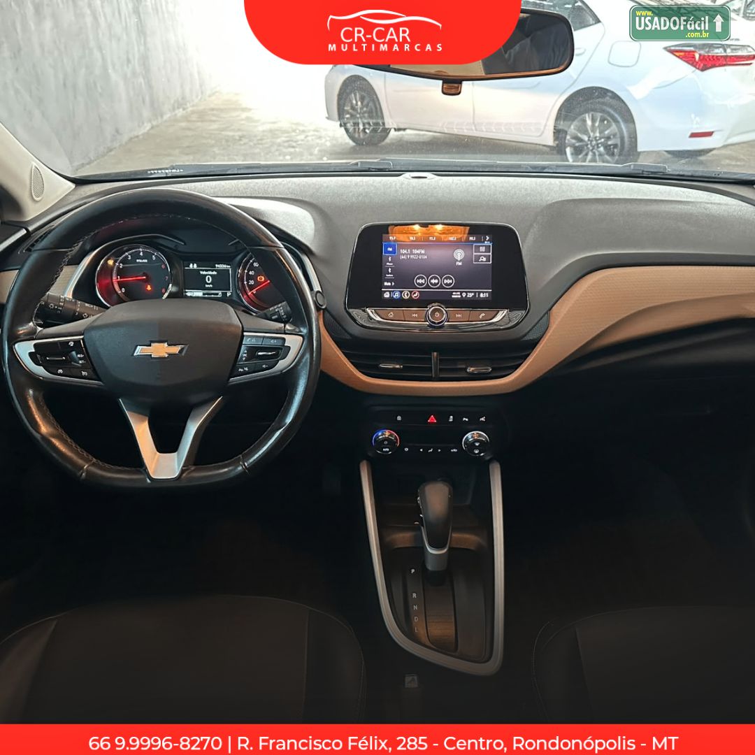 CHEVROLET/GM Onix Hatch Premier 1.0 Turbo Automático Flex 2019/2020 — foto 8 de 15
