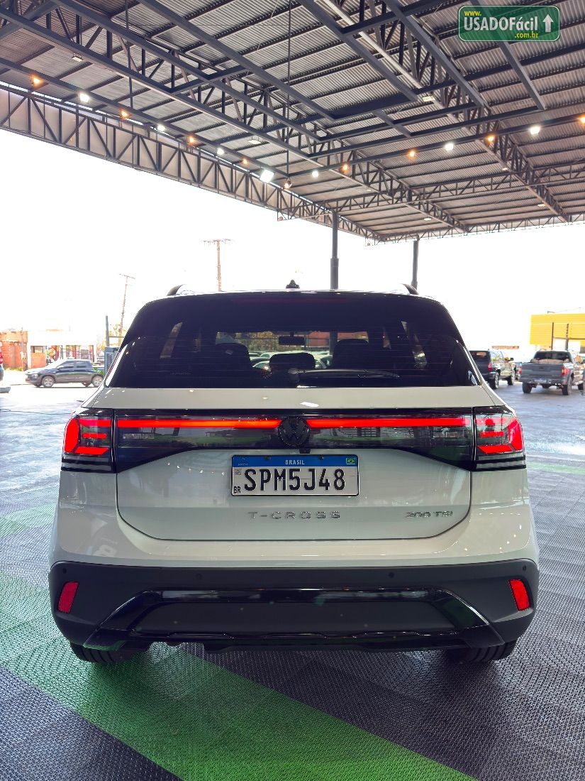 Volkswagen T-Cross 200 TSI 1.0 Automático Flex 2024/2025 — foto 10 de 12