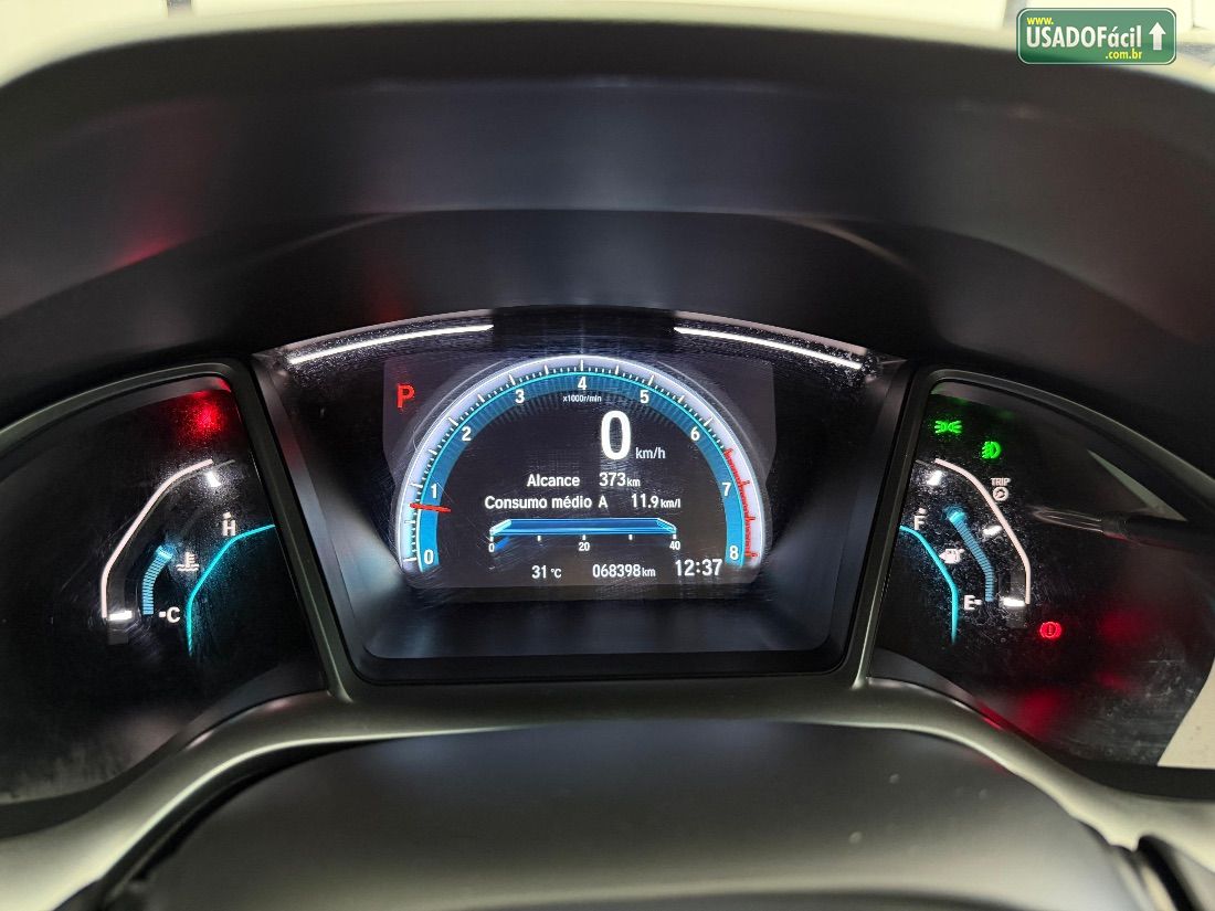 Honda Civic Sedan Touring 1.5 Turbo Automático 2019/2019 — foto 12 de 17