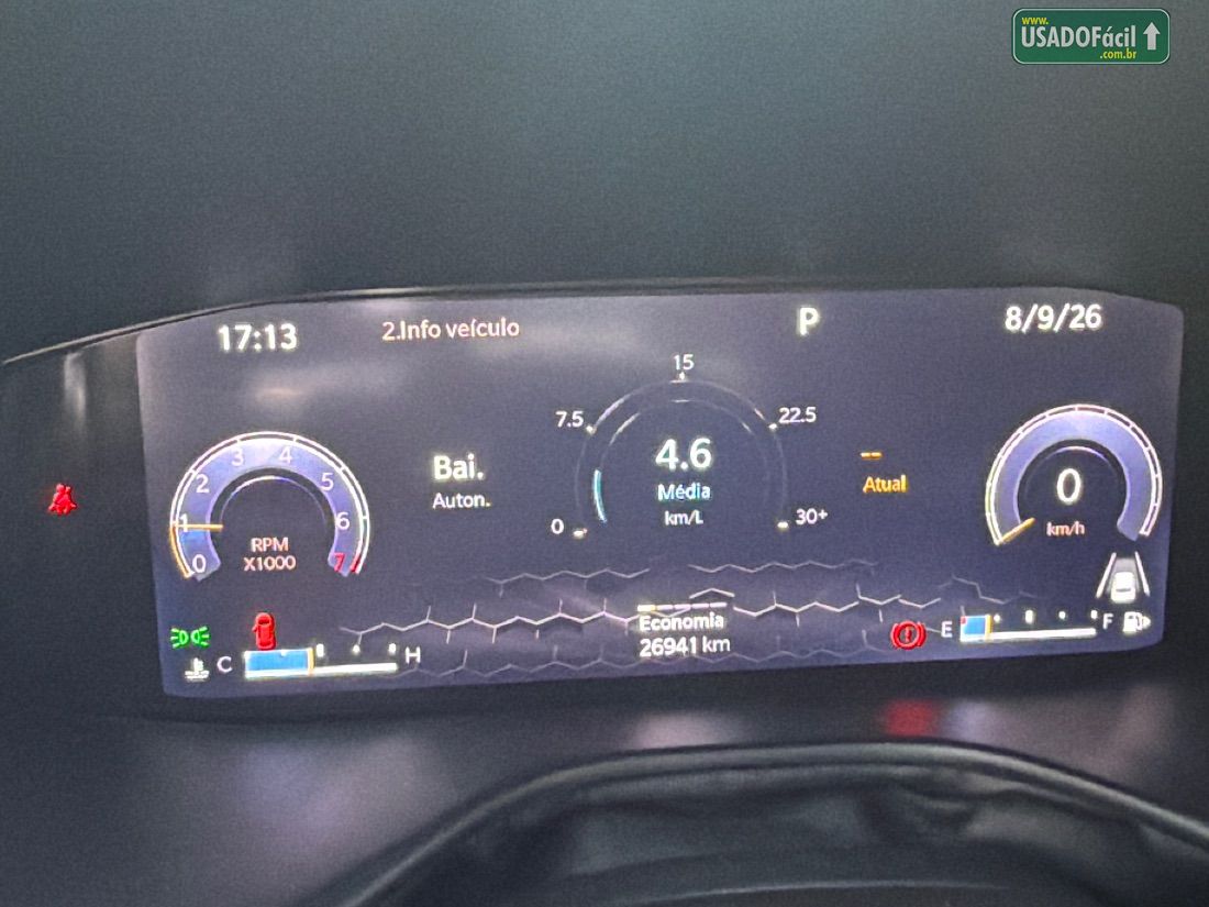 Jeep Compass Longitude Night Eagle 1.3 4x2 Automático Flex 2024/2025 — foto 9 de 9