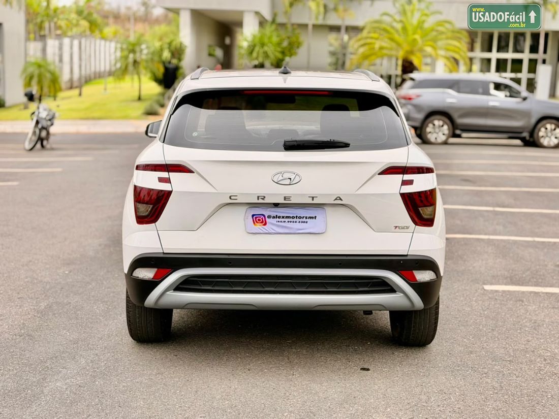 Hyundai Creta Platinum 1.0 Turbo Automático Flex 2022/2022 — foto 9 de 17