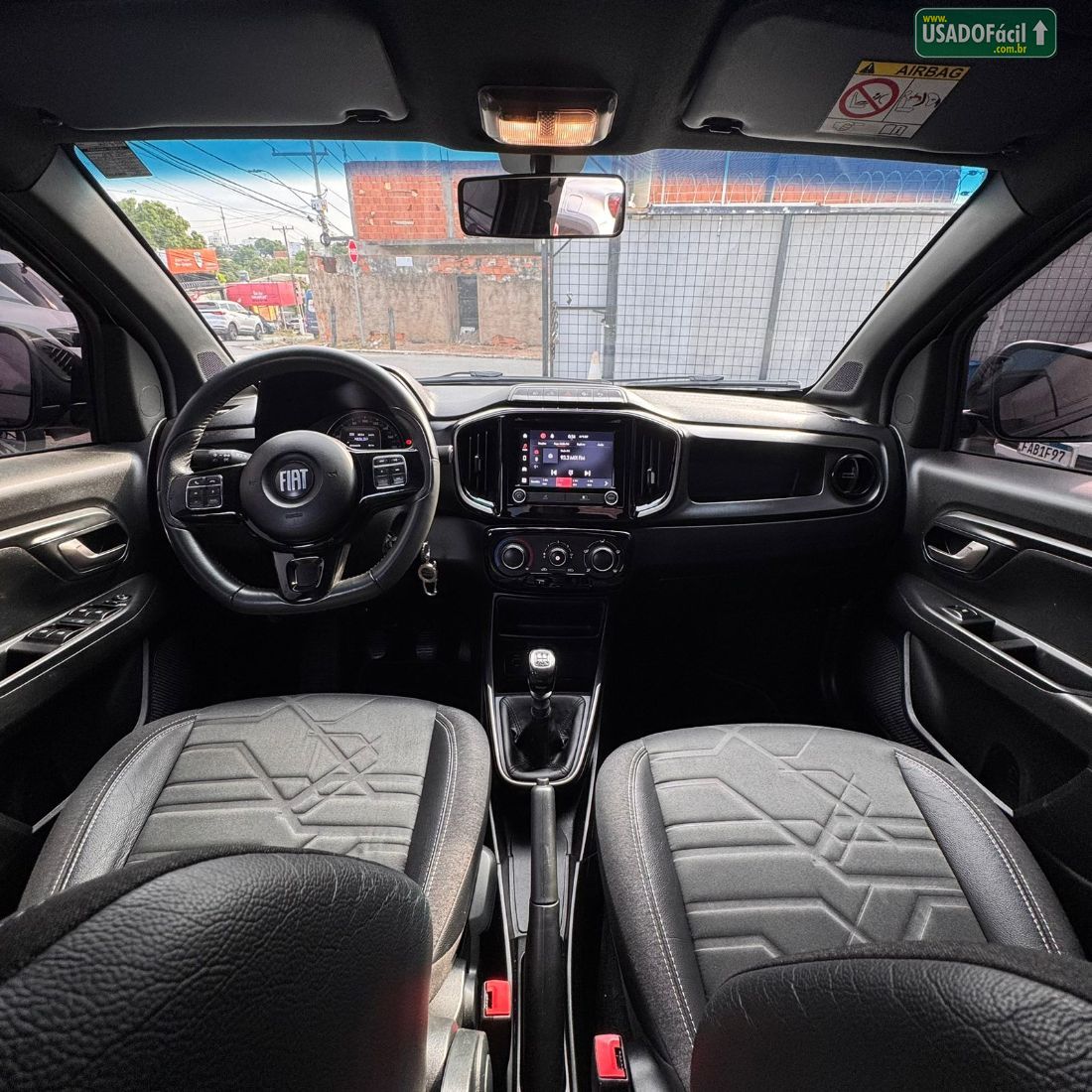 Fiat Strada Volcano CD 1.3 Mecânico Flex 2021/2022 — foto 7 de 11
