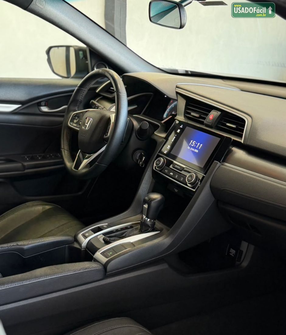 Honda Civic Sedan EXL 2.0 Automático Flex 2018/2018 — foto 11 de 16