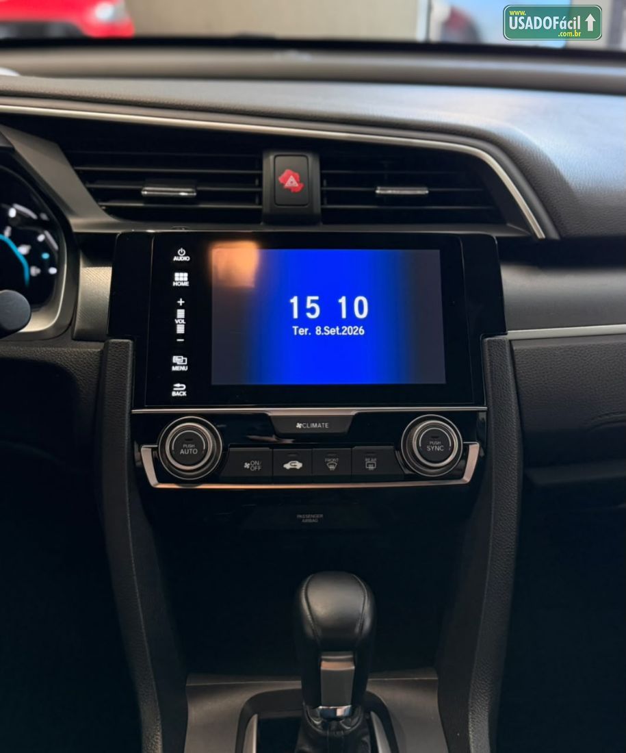 Honda Civic Sedan EXL 2.0 Automático Flex 2018/2018 — foto 12 de 16