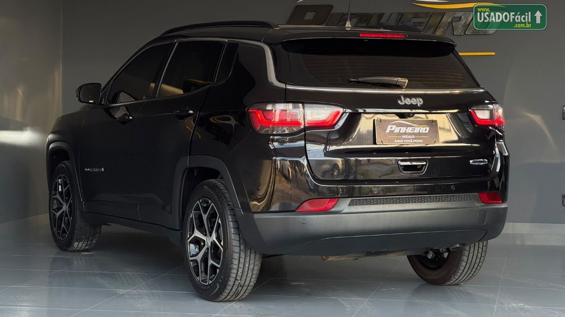 Jeep Compass Longitude T270 1.3 Turbo 4x2 Automático Flex 2024/2025 — foto 8 de 19