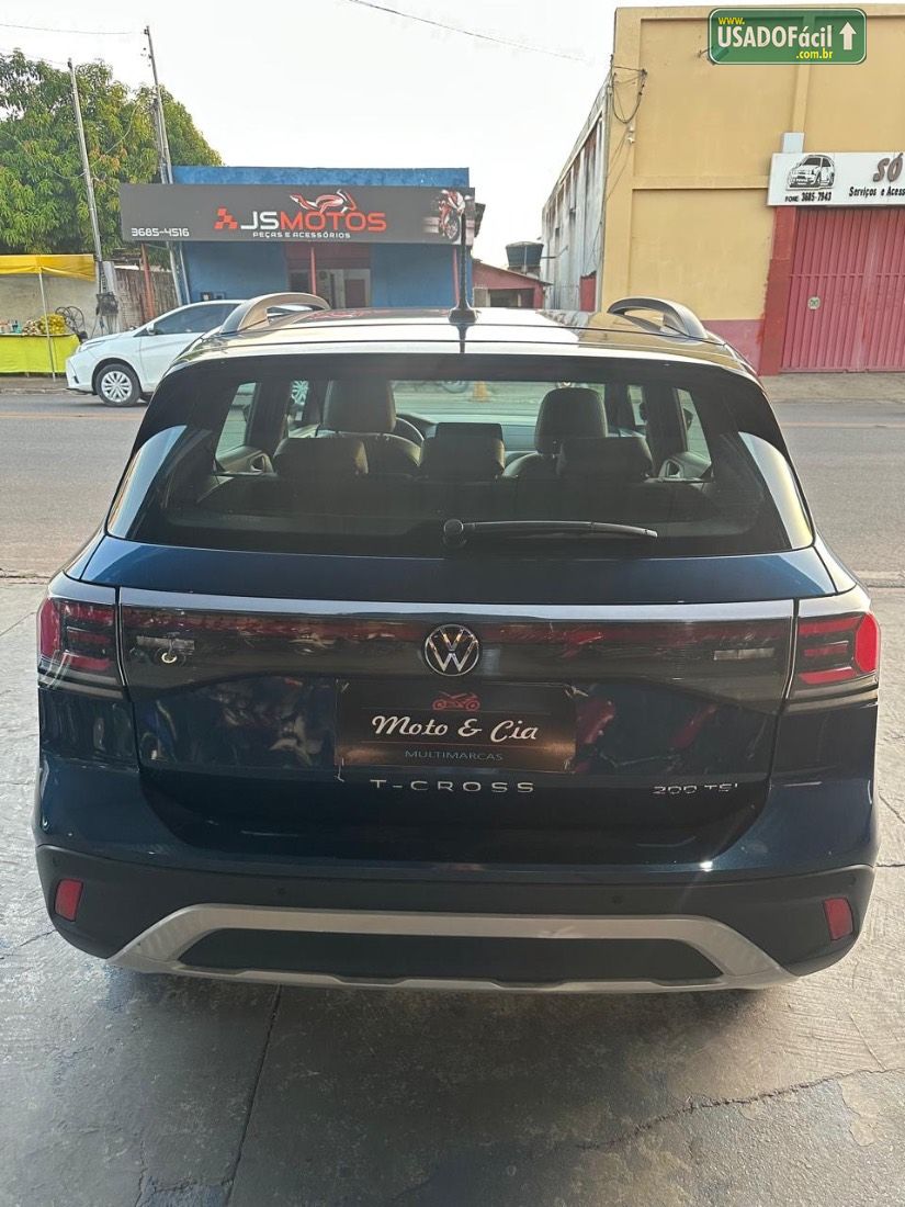 Volkswagen T-Cross Comfortline 200 TSI 1.0 Automático Flex 2024/2024 — foto 10 de 10