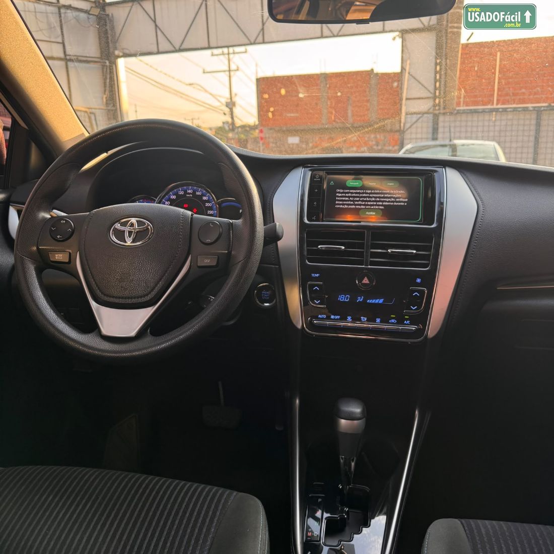 Toyota Yaris Sedan XL Plus Tech 1.5 Automático Flex 2019/2020 — foto 8 de 11