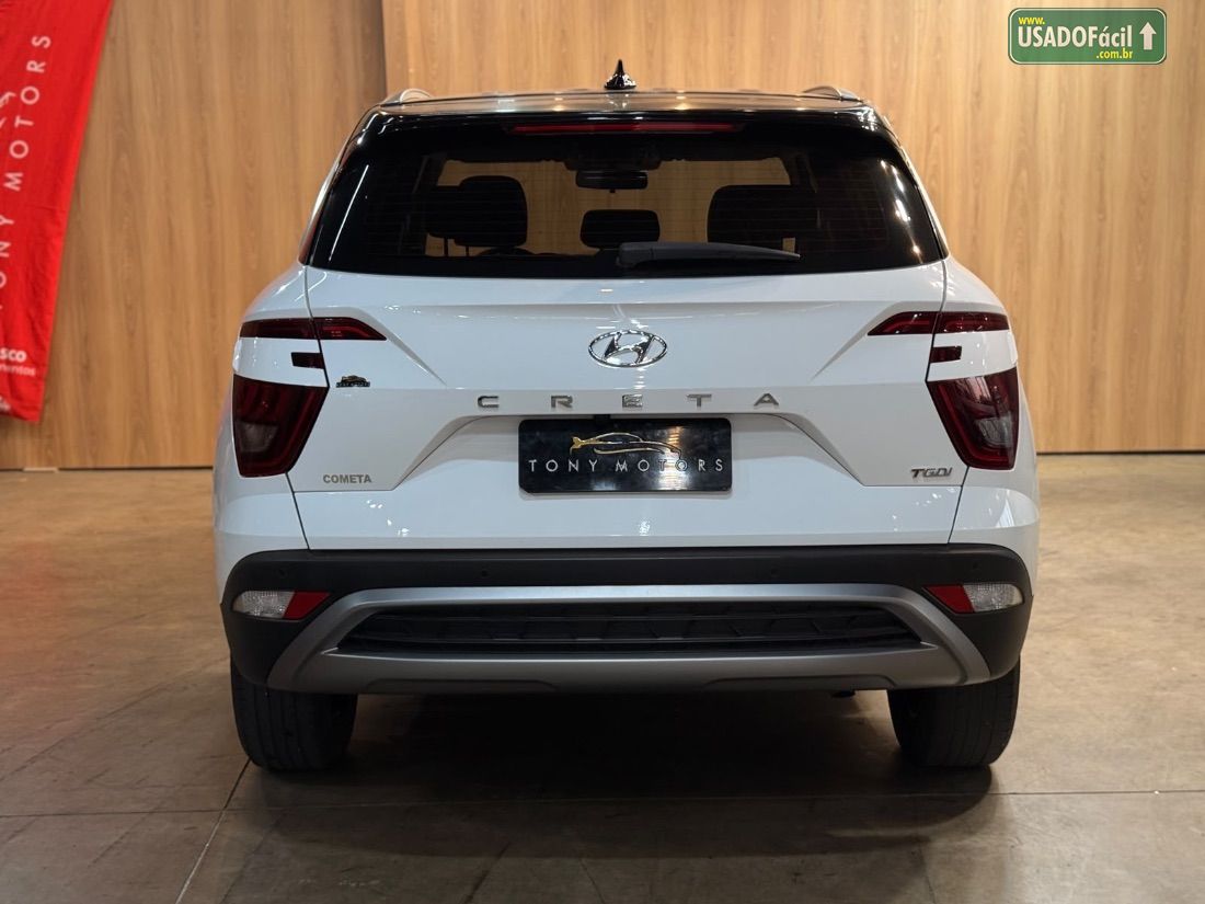 Hyundai Creta Platinum 1.0 Turbo Automático Flex 2023/2024 — foto 10 de 11