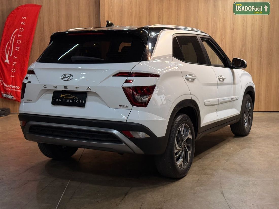 Hyundai Creta Platinum 1.0 Turbo Automático Flex 2023/2024 — foto 9 de 11