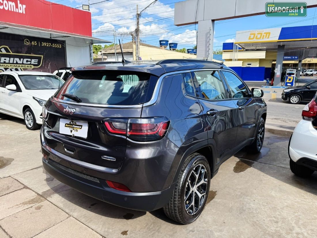 Jeep Compass Longitude T270 1.3 Turbo 4x2 Automático Flex 2025/2025 — foto 5 de 10