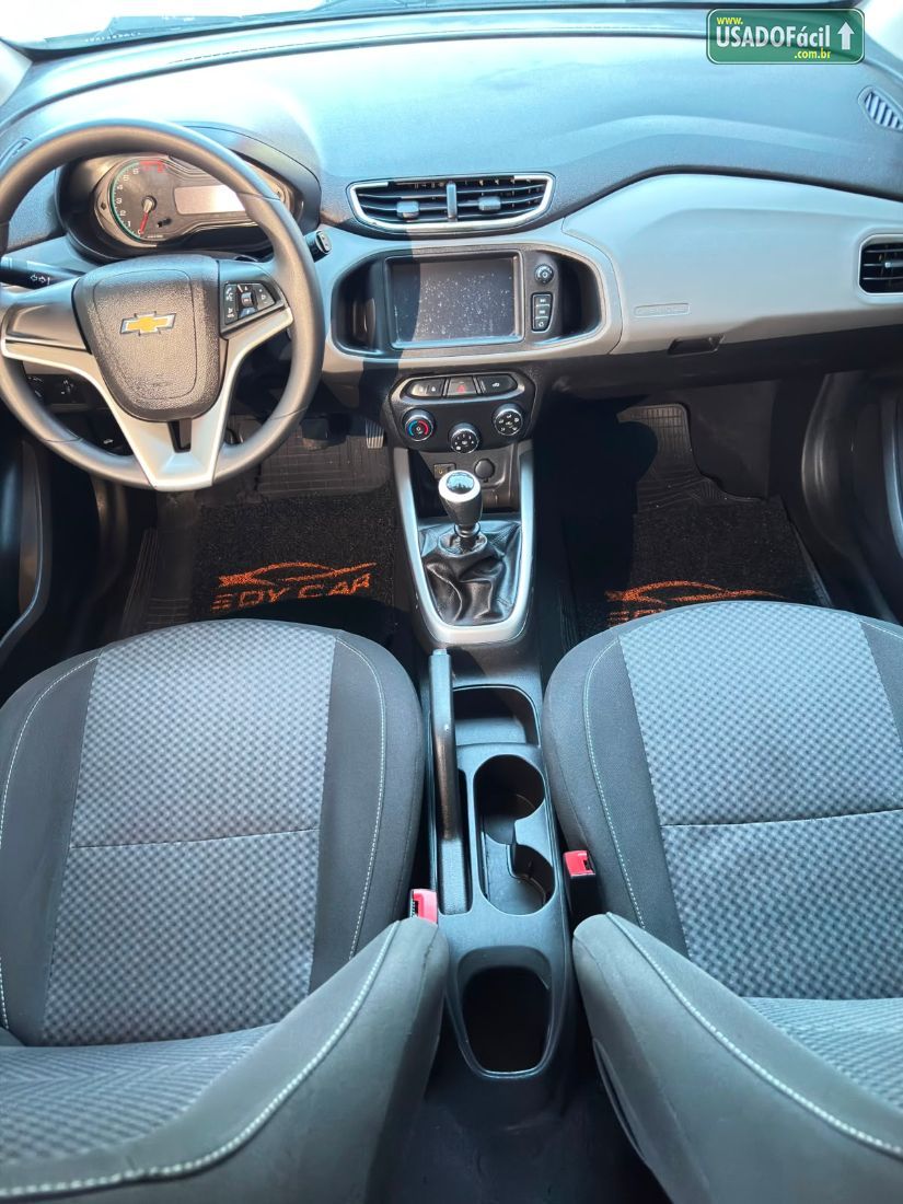 CHEVROLET/GM Onix Hatch LT 1.0 Mecânico Flex 2018/2018 — foto 8 de 9