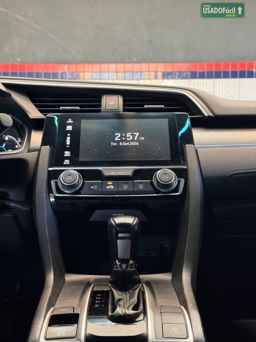 Honda Civic Sedan EXL 2.0 Automático Flex 2018/2018 — foto 11 de 16